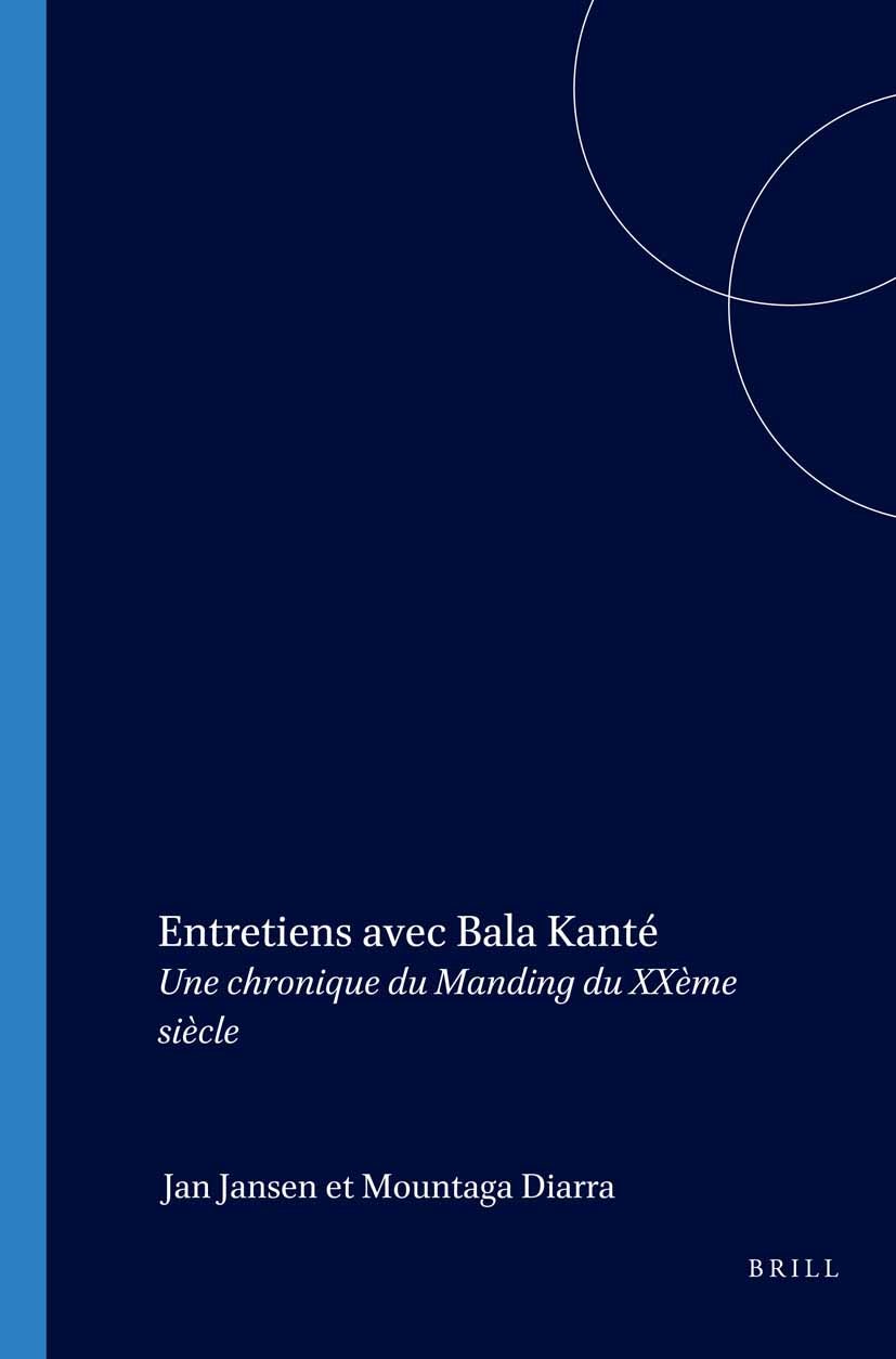 Book cover image for Entretiens avec Bala Kanté ISBN: 9789004146952